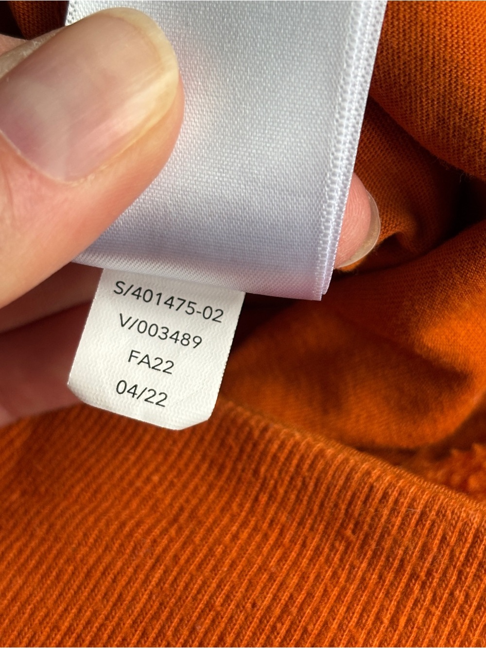 Athleta Retroplush Straight Leg Pants Sweatpants Orange Autumn Fall Sz Medium - Picture 10 of 13